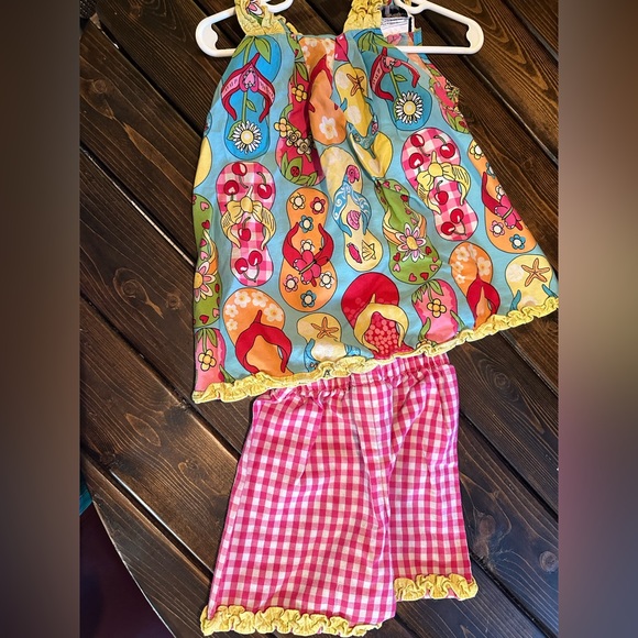 Other - Rare Editions Flip Flop Summer Outfit